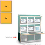 Winsted 84520 Laminate Side Panels (Pair)