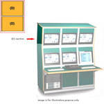 Winsted 84529 Laminate Side Panels (Pair)