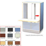 Winsted 84533 Laminate Side Panels (Pair)