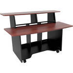 Omnirax Presto Multi-purpose Audio Video Studio Workstation (Mahogany)