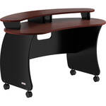 Omnirax Nova Compact Audio/Video Workstation (Mahogany)
