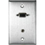 TecNec WPL-1154-FT 1-Gang Stainless Steel Plate