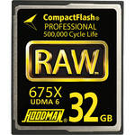 Hoodman 32GB CompactFlash Memory Card RAW 675x UDMA
