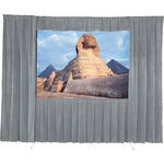 Da-Lite 36536GRP Drapery Kit With Drapery Bar (6 x 8', Gray)