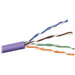 Belkin 1000' CAT5e Solid Bulk Cable (Purple)