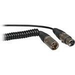 K-Tek K-4NN XLR Male to XLR Female Coiled Cable (4")