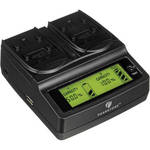 Pearstone Duo Battery Charger for Sony V, H & P Series Batteries