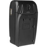Pearstone Compact AC/DC Battery Charger for Panasonic CGR-D08/D16/D28
