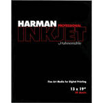 Harman By Hahnemuhle Gloss Art Fiber Inkjet Paper (300gsm, 13 x 19", A3+, 329 x 483mm, 30 Sheets)