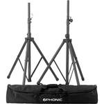 Phonic SK1 2-SPEAKER STANDS w/CARRYING BAG