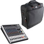 Behringer XENYX X1222USB 12-Channel USB Mixer with Padded Bag Kit