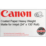 Canon Heavyweight Matte Coated Paper (140gsm, 24" x 130' Roll)