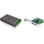 Transcend StoreJet 25M3 External Hard Drive with USB 3.0 PCIe Card Kit (500GB)