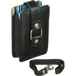 Fujifilm Slimline Compact Case with Blue Stripe