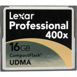 Lexar 16GB Professional 400x CompactFlash Card (One Card)