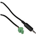 Revolabs Balanced 3.5mm Male to 3-Pin Mini Phoenix Connector Cable (6')