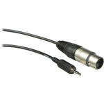 Revolabs 07-XLRTO35M4-01 XLR Female to 4-Conductor 3.5mm Male Cable (3')