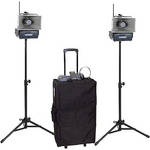 AmpliVox Sound Systems SW640 Half-Mile Hailer Portable Wireless Kit