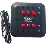 AmpliVox Sound Systems SL1004 6-Station Stereo Headphone Jack Box with Volume Controls