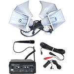 AmpliVox Sound Systems S314 Sound Cruiser 50W Quad Horn Mobile PA System