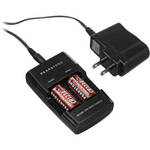Pearstone Dual-Bay Rapid Charger for CR-123A & CR-2, with 2 CR-123A Batteries