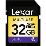 Lexar 32GB Secure Digital High Capacity (SDHC) Card