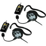 Eartec 2 Simultalk 24G Beltpacks with Fusion Headsets