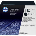 HP LaserJet 11X Black Toner Cartridge (Dual Package)