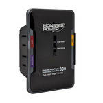 Monster Power FlatScreen PowerCenter SuperThin 300 3-Outlet Surge Protector