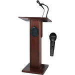 AmpliVox Sound Systems SW355 Elite Lectern (Mahogany)