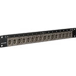 Canare 161U-X2F A/V Bulkhead Panel (Male XLR-Solder / Flush Mount)