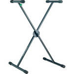 K&M 18940 X-Style Keyboard Stand (Silver)