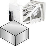 Da-Lite 7467 33P Pivot Motorized Projector Lift with Plenum Cover (20.5 x 16.63 x 32.38", 120V, 60Hz)