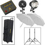 Novatron V400-D Mini-Pro 2-Light Kit W/Wheeled Case (120VAC)