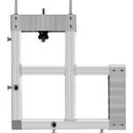 Draper 383007 StageScreen Corner Section (14.25 x 8", Silver)
