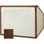 Da-Lite 98184 Table Top Lectern (25" Wide, Mahogany Laminate )