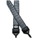 Mod Silver Alligator Camera Strap Metallic Silver Alligator Pattern