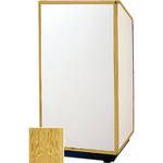 Da-Lite 98167 Floor Lectern (32" Wide, Medium Oak Veneer)