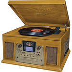 Crosley Radio CR2402 Performer Turntable (Oak)