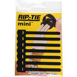 Rip-Tie Mini Cable Wraps (Black)