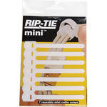 Rip-Tie Mini Cable Wraps (White)