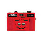 Holga 135 TIM 35mm 1/2 Frame Twin/Multi-Image Camera (Red)