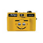 Holga 135 TIM 35mm 1/2 Frame Twin/Multi-Image Camera (Yellow)
