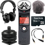 Zoom H1 On-Camera DSLR Audio Kit