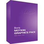 Boris FX Motion Graphics Pack Adobe Academic Edition for Windows