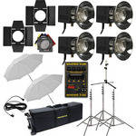 Novatron D1500 4-Fan-Cooled-Head Kit W/Wheeled Case (120VAC)