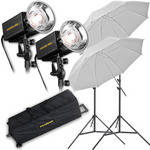 Novatron M500 2-Monolight Kit W/Wheeled Case (120VAC)