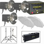 Novatron V600-D 3-Fan-Cooled-Head Kit W/Wheeled Case (120VAC)