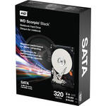 Western Digital 320GB WD Scorpio Black SATA 2.5" Hard Drive