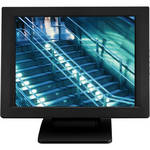 Eversun Technologies LP-15A34U 15" LCD POS Monitor with Abon Touchscreen and Credit Card Reader (Black)